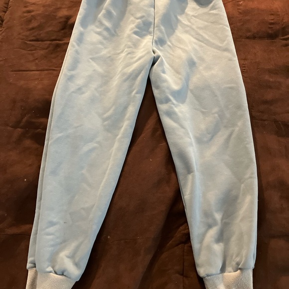 SHEIN Kids Gray-Blue Joggers with Fun Print size 10y - Picture 2 of 5